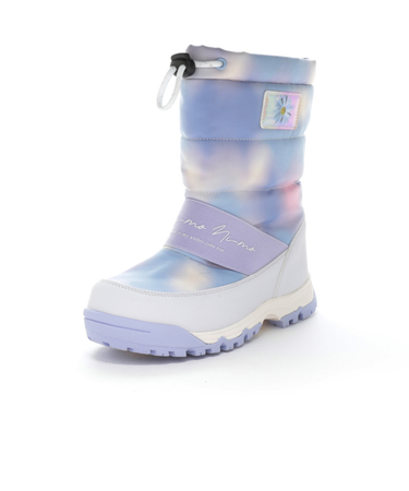 ムーンスター(MoonStar)ジュニアボアブーツ ガールズ スノトレ スノーシューズ NM WPJ 033 パープル 13662903