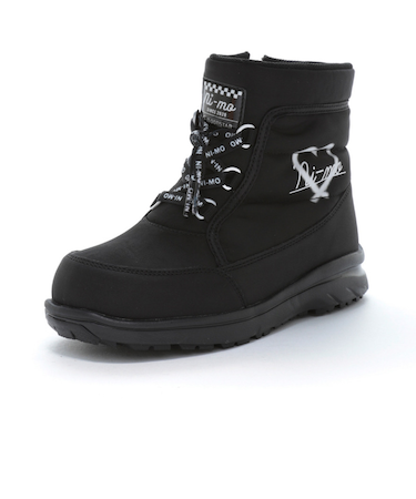 ムーンスター（MoonStar）ジュニアボアブーツ ガールズ スノトレ スノーシューズ NM WPJ 032 ブラック 13662896