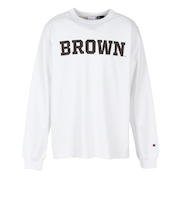 チャンピオン-ヘリテイジ（CHAMPION-HERITAGE）USA T1011 長袖Tシャツ BROWN C5-C406 010
