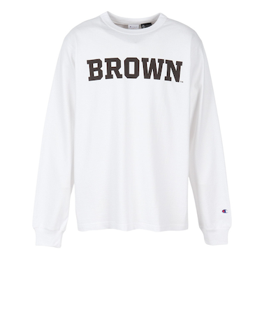 チャンピオン-ヘリテイジ（CHAMPION-HERITAGE）USA T1011 長袖Tシャツ BROWN C5-C406 010