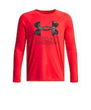 アンダーアーマー（UNDER ARMOUR）テック ハイブリッド プリント フィル 長袖Tシャツ 380470 714