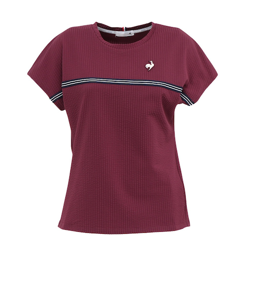 ルコックスポルティフ（lecoqsportif）テニスウェア 半袖ゲームシャツ LN5FHT20L WR00