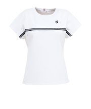 ルコックスポルティフ（lecoqsportif）テニスウェア 半袖ゲームシャツ LN5FHT20L WH00