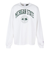 チャンピオン-ヘリテイジ（CHAMPION-HERITAGE）USA T1011 長袖Tシャツ Michigan State University C5-C4…