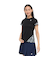 ルコックスポルティフ（lecoqsportif）テニスウェア レディース 半袖ゲームシャツ LN5FHT23L BK00