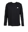 ニューバランス（new balance）スポーツロゴ長袖Tシャツ AMT53405BK