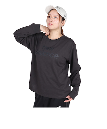 ニューバランス（new balance）リラックス長袖Tシャツ AWT53171BLK