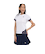 ルコックスポルティフ（lecoqsportif）テニスウェア レディース 半袖ゲームシャツ LN5FHT23L WH00
