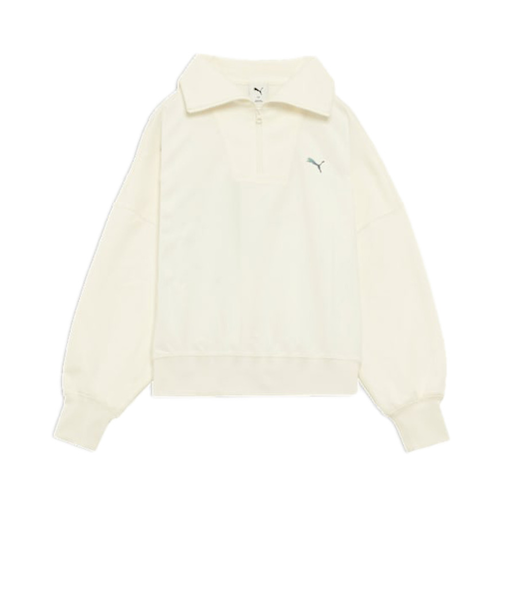 プーマ（PUMA）トレーニング トレイン エッジ ニット ハーフジップ トップ 528077 87 OWHT