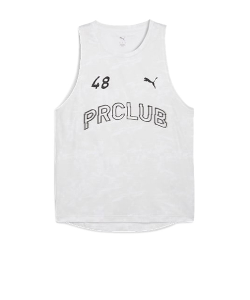 プーマ（PUMA）ランニング ランクラブ グラフィック メッシュ タンクトップ 528224 02 WHT