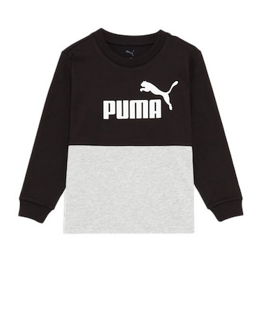 プーマ(PUMA)ボーイズ ESS MX 長袖 Tシャツ 689983 01 BLK