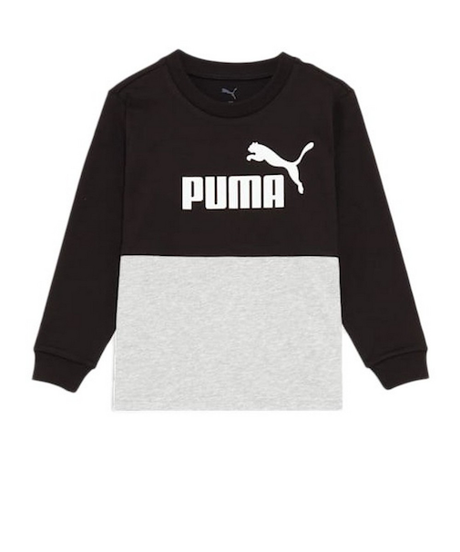 プーマ(PUMA)ボーイズ ESS MX 長袖 Tシャツ 689983 01 BLK