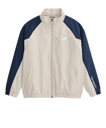 ニューバランス（new balance）ジュニア Brushed Tricot Lined ウーブントラックジャケット YJ53171SHY