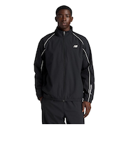 ニューバランス(new balance)Brushed Tricot Lined ウーブントラックジャケット AMJ53171BK