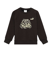 プーマ(PUMA)ボーイズ ミッド90S クルー スウェット 689987 01 BLK