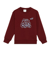 プーマ（PUMA）ボーイズ ミッド90S クルー スウェット 689987 96 RSB