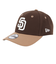 ニューエラ（NEW ERA）帽子 キャップ キッズ Youth 9FORTY 2-Tone サンディエゴ・パドレス ウォルナット 茶色 14671598
