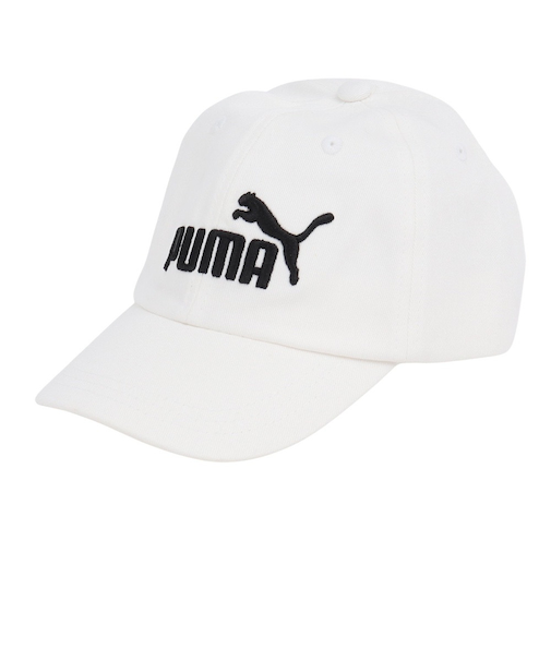 プーマ(PUMA)キャップ キッズ ESS NO.1 ロゴ BB 白 02655402 スポーツキャップ ジュニアキャップ 子供