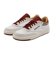 リーボック（REEBOK）タウンシューズ クラブシー 85 ホワイト レッド 100229839 スニーカー カジュアル