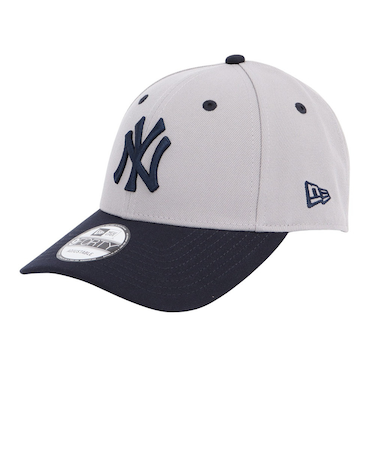 ニューエラ（NEW ERA）キャップ 9FORTY 2-Tone Woven Label ニューヨーク・ヤンキース グレー 56-60cm 14667828