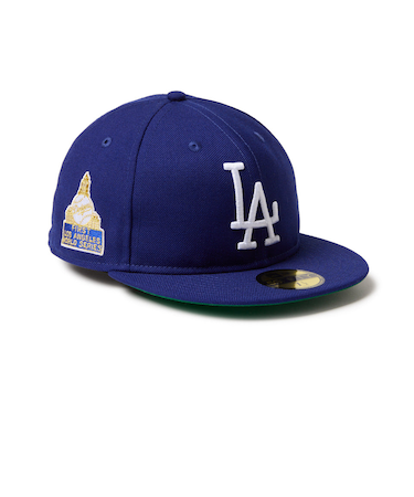 ニューエラ（NEW ERA）帽子 キャップ 59FIFTY ソフトバックラム World Series ロサンゼルス・ドジャース 青 S-Lサイズ 14668…