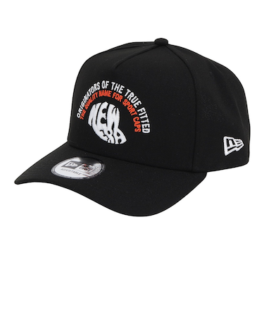 ニューエラ（NEW ERA）キャップ 9FORTY A-Frame Archive Embroidery 黒 56-60cm 14667902 スポーツキャッ…