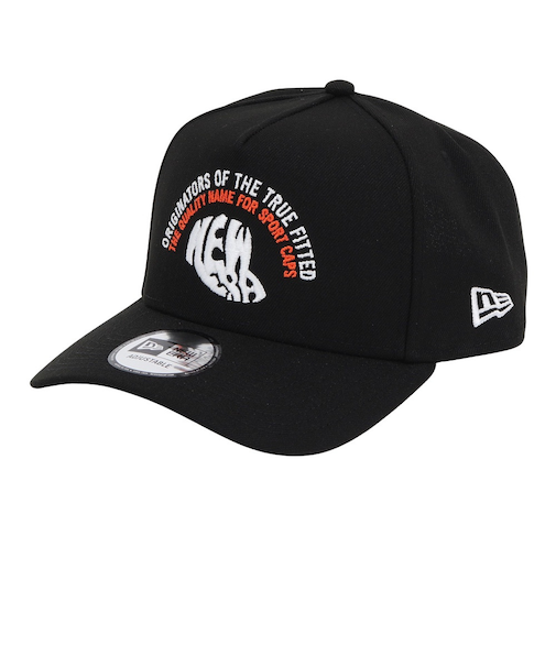 ニューエラ（NEW ERA）キャップ 9FORTY A-Frame Archive Embroidery 黒 56-60cm 14667902 スポーツキャッ…
