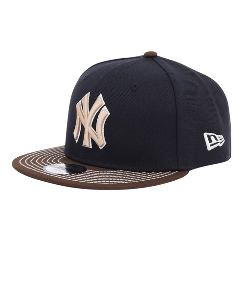 ニューエラ（NEW ERA）帽子 キャップ キッズ Youth 9FIFTY 2-Tone ニューヨーク・ヤンキース 紺 ネイビー 14671579