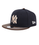 ニューエラ（NEW ERA）帽子 キャップ キッズ Youth 9FIFTY 2-Tone ニューヨーク・ヤンキース 紺 ネイビー 14671579