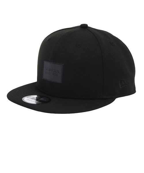ニューエラ（NEW ERA）帽子 9FIFTY Black Woven Patch キャップ