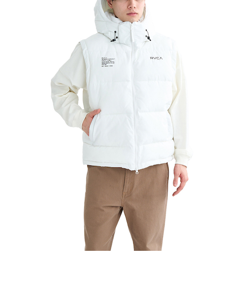 ルーカ（RVCA）パファー ベスト BF042762 ANW