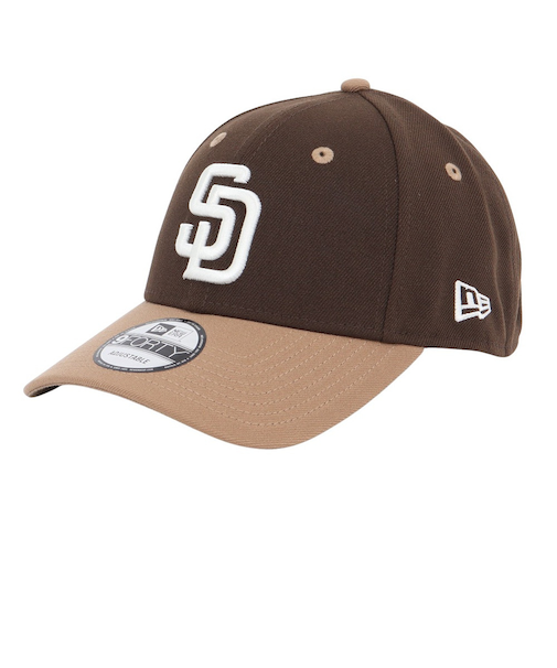 ニューエラ(NEW ERA)キャップ 9FORTY 2-Tone Woven Label サンディエゴ・パドレス ウォルナット ブラウン 56-60cm 14…