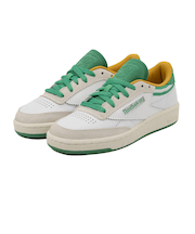 リーボック（REEBOK）タウンシューズ クラブシー 85 ホワイト グリーン 100229840 スニーカー カジュアル