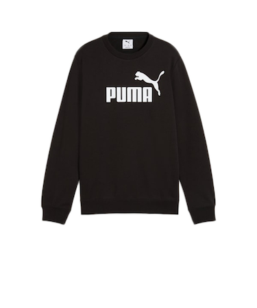 プーマ（PUMA）ボーイズ ESS NO.1 ロゴ クルー スウェット 687795 01 BLK