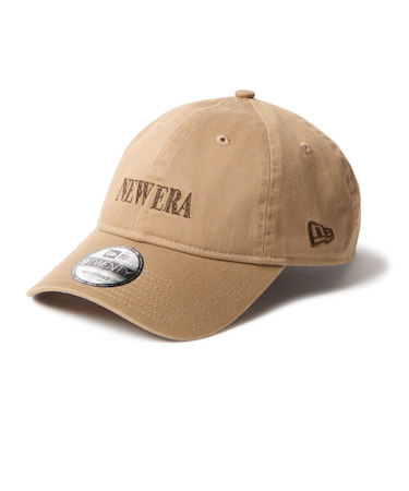 ニューエラ（NEW ERA）帽子 キャップ 9TWENTY Neon Logo カーキ Mサイズ 14668091