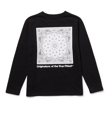 ニューエラ（NEW ERA）キッズ Youth 長袖 コットン Tシャツ Paisley 14693879