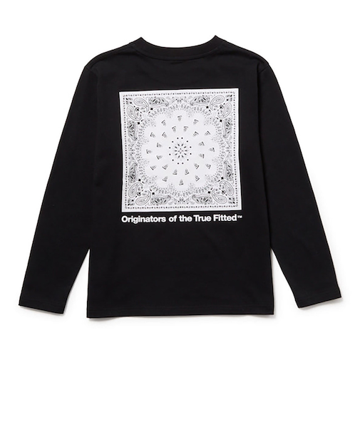 ニューエラ（NEW ERA）キッズ Youth 長袖 コットン Tシャツ Paisley 14693879