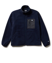 ニューエラ（NEW ERA）フリースジャケット ボックスロゴ ウーブンパッチ 14682722