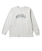 ニューエラ（NEW ERA）長袖 オーバーサイズド ヘビーウェイト コットン Tシャツ College Logo 14682687