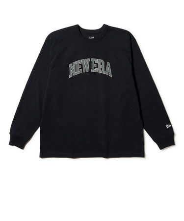 ニューエラ（NEW ERA）長袖 オーバーサイズド ヘビーウェイト コットン Tシャツ College Logo 14682688
