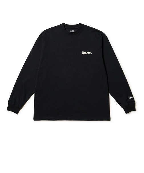 ニューエラ（NEW ERA）長袖 オーバーサイズド コットン Tシャツ Tagging 14682691