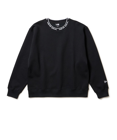 ニューエラ（NEW ERA）裏起毛 オーバーサイズド スウェット クルーネック ジャカードロゴ 14682670