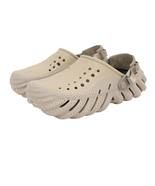クロックス(crocs)サンダル エコー クラックル クロッグ Moth ブラウン 211630-0LJ スポーツサンダル(M… クロックス（crocs）サンダル エコー クラックル クロッグ Moth
