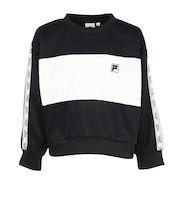 フィラ（FILA）ジュニア TC 裏毛 クルースウェットシャツ 145705-BK