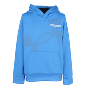 アンダーアーマー(UNDER ARMOUR)ジュニア テック テリー スーパービッグロゴ フーディー 6007817 402