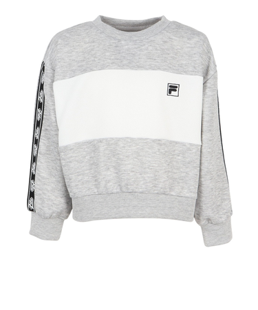 フィラ（FILA）ジュニア TC 裏毛 クルースウェットシャツ 145705-MGY