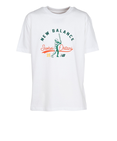 ニューバランス（new balance）ジュニア Shohei Ohtani 半袖Tシャツ バッティング YT51727WT