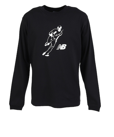 ニューバランス（new balance）Shohei Ohtani グラフィック ロングスリーブTシャツ MT53717BK
