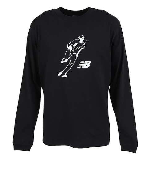 ニューバランス（new balance）Shohei Ohtani グラフィック ロングスリーブTシャツ MT53717BK