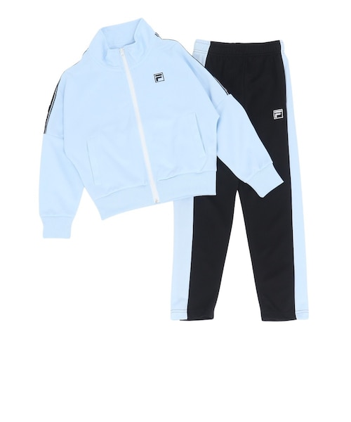 さえママ フィラ（FILA）ジュニア ジャージ 上下セット 145711-SAX｜スーパー